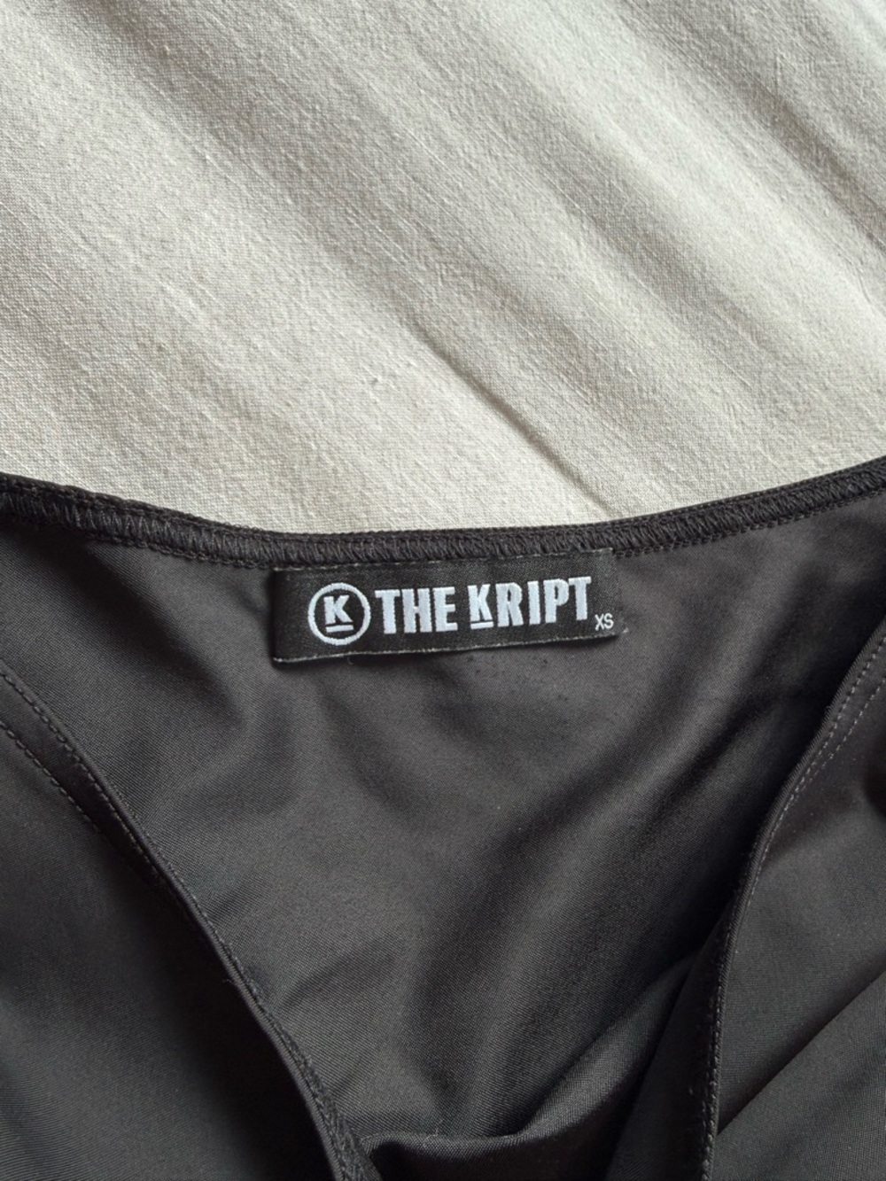 The Kript One-Shoulder Black Ruched Bodycon Dress - Picture 2 of 2